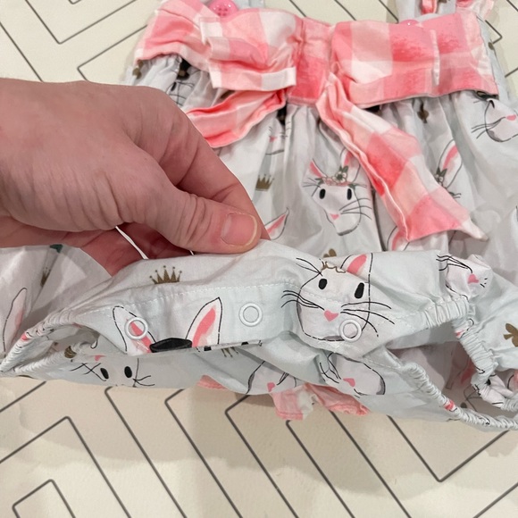 Natalie Grant Easter Bunny Bubble Outfit - Picture 4 of 10